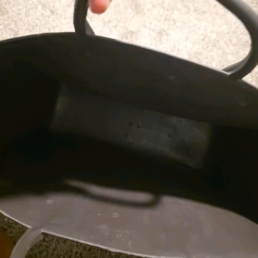 Furla  Double Handle Grey Gummy Tote Bag - Picture 7 of 8